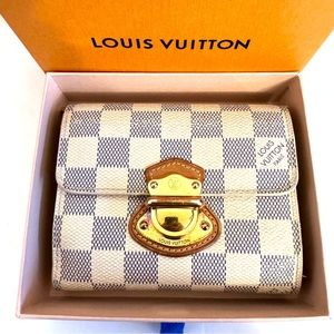 **SOLD**Louis Vuitton Joey Wallet Damier Azur